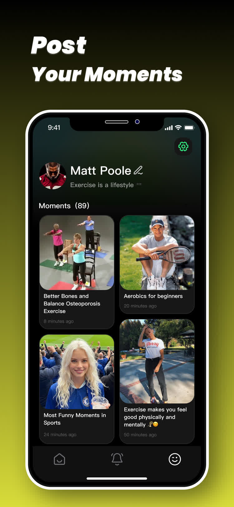 screenshot live sports feed
